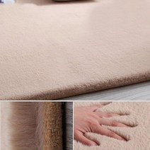 통풍 모던하우스 풍기 인견 삼베 홈쇼핑 카페트 모조 토끼 모피 카펫 현대 거실 부드러운 솜털 플러시 러그 침실 카펫 인조 모피 매트 단색 회색