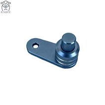 오토바이 액세서리 브레이크 레버 주차 버튼 KYMCO G-DINK 125 250 300 G 용 반자동 잠금 스위치, 01 Titanium color