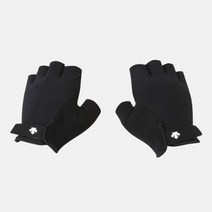 국내매장용 데상트 스위스트라이애슬론 쿠셔닝 반장갑 SO123CGL21, DESCENTE BLK0_BLK, L