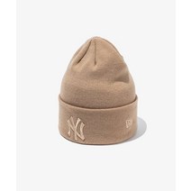 뉴에라 MLB 리그 베이직 토널 뉴욕 양키스 비니 카멜 KNIT LEAGUE BASIC TONAL NEYYAN CML 13050955