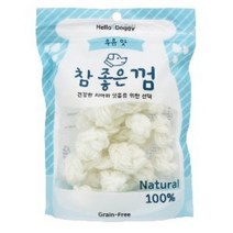 정품 강아지간식 참좋은껌 실타래 우유껌 M 10p 1개, 1set
