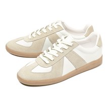 커스텀에이드 3cm 소가죽 독일군 스니커즈 체이스 CR0029 White