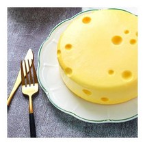 다람쥐스토리 달콤한 에멘탈 치즈 케이크 650g (홀케이크) 회사 탕비실 아이들 간식 카페 디저트 체중관리, 3개