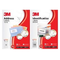 셀러허브 생활리빙 3M 라벨지 100매 모음 폼텍동일규격, 21306-100매