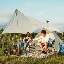 BLACKDEER 인디언 텐트 타프 세트 감성 캠핑텐트 3인용