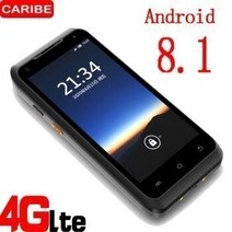 [해외] CARIBE 5.5 인치PDA 데이터 수집기 1D2D GPS UHF RFID 산업용 PDA 안드로이드 8.1 전화 바코드 스캐너 WIFOR 창고, 2D UHF UK