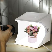 포토박스 카메라 puluz 미니 접이식 스튜디오 확산 소프트 배경 스튜디오 키트, 없음