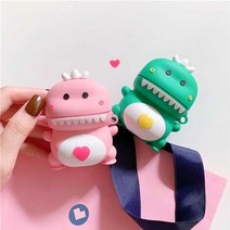 볼발그레 공룡 에어팟 케이스(1/2세대겸용), 그린
