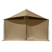 오빌 라운지 쉘터 울트라라이트 + 이너텐트, 베이지, 1세트