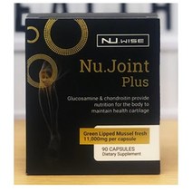 [뉴질랜드직구] 누 와이즈 글루코사민 & 콘드로이틴 누. 조인트 플러스 90capsules 1팩, 수량, 상세참조