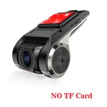 luckUB ADA 풀 HD 자동차 DVR 대시 캠DVD 안드로이드 플어 네비션 헤드 유닛/자동 오디오 음성 알람 비디오 녹화, 01 W05D NO TF Card
