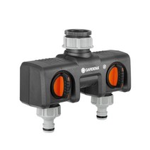 독일정품 GARDENA 가데나 물 호스 2구 채널 물 분배기 (08193-20)