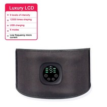 뱃살운동기구 복근운동기구복부 장치 스마트 EMS 벨트 근육 스티커 마사지 의자 피트니스 장비 슬리밍 기계, 02 12000 times