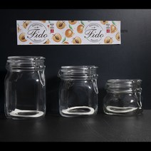 담금주병 보르미올리 유리병 과일청유리병 잼병 분쇄원두보관 피도1P 500ml 750ml 1000ml(단지형)