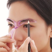 눈썹그리는틀눈썹가이드눈썹자메이크업다듬기아치형, 눈썹그리기 (BL00525)