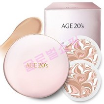 Age 20's 에이지투웨니스 시그니처 에센스 커버 팩트 모이스처 핑크 13호 21호 23호 케이스 리필 2개, 모이스처_23호(리필2개+케이스)