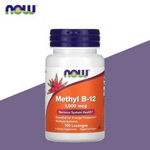 나우푸드 메틸B12 1000mcg 100로젠지 메틸코발라민