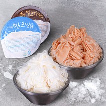 냉동 리얼밀크 빙수블럭 300g 1박스 (12개), 밀크 빙수블럭 1박스 12개