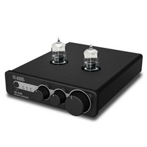 진공관 앰프 키트 블루투스앰프모듈 fx-audio-tube-06mkii dac 전치 증폭기 es9018k2m 관 6n3 전치 증폭기 24bit192khz 저음 고음이 있는 전치, 협력사, 검은 색