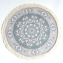 원형러그 인테리어카페트 Round rug interior carpet nordic 코튼