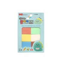 에코에듀 초등 인싸 클레이지우개점토 2개, 1세트