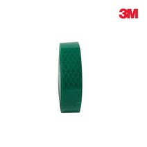 3M 그린 고휘도반사 안전테이프 교통안전표지 안전라인 빛반사 반사띠 산업안전용품