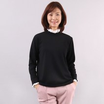 빅사이즈사랑해요 4178L112 반목 프릴 블라우스 WW