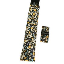 테니스그립커버 3pcs 소매 zarsia 인쇄 라켓 오버 배드민턴 스웨트 밴드 낚싯대 스쿼시 라켓, 자주색