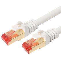 NEXi CAT8 SFTP 기가비트 인터넷연결 고속 랜케이블 공유기 모뎀 네트워크 연결선, 15m, 1개