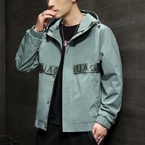 Sevenmoon 여름남자 데일리 경박스럽다 오버핏 간략하다 도안 재킷 코트