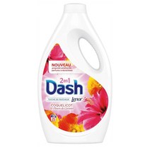 Dash Coquelicot Et Fleurs De Cerisier Lessive 대시 세탁세제 코클리코 엣 플레르 드 스리지에 1.925L