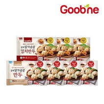 갤러리아 굽네 닭가슴살 만두 180g 혼합7팩 오리지널4+김치3 _FR53 9794