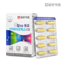 일양약품 장건강 듀오 프로바이오틱스 50캡슐 1개 50일분, 상세 설명 참조, 단일옵션