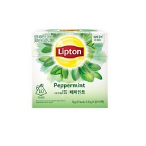 립톤 페퍼민트 허브티, 0.8g, 1개입, 50개