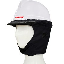 스왈록 안전모용 방한대 Cold stop 콜드스탑 안전모방한 투습 방품 방수 발수 오염방지, 다크그린, 1개, 1개