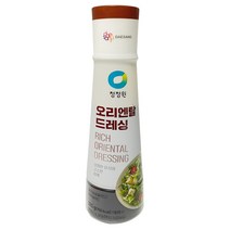 청정원 오리엔탈드레싱, 325g, 1개