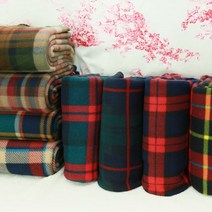 원단킹 대폭_양면본딩 폴라폴리스] 타탄체크 8종 (5912330), No.3