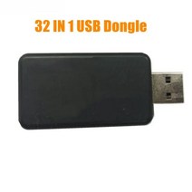 Professional BENCH 32 IN 1 FLASH 67 1.20 읽기 및 쓰기 ECU 통해 부팅 칩 튜닝 도구 벤치 32IN1 플래시 6, 32 IN 1 USB Dongle