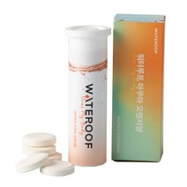 워터루프 아쿠아 오렌지맛 물에타먹는 발포정 비타민 10정 41g, 오렌지