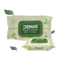 그린터치 물티슈 캡형 100매 피톤치드 아기 물티슈, 본상품