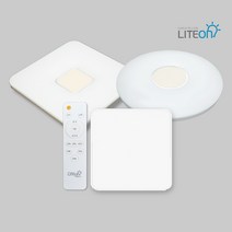 LED 시스템 리모컨 디밍 방등 투톤 방등 방등모음 50W (취침기능), 선택2. 리모컨 투톤 방등(사각)