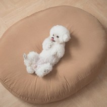 LINU 리누 마약 푸딩 방석 도넛형, 그레이