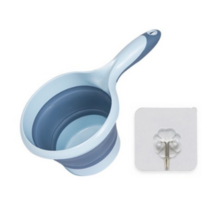 쇼핑죠이 폴딩 바가지 + 고리 세트, 민트, 5세트