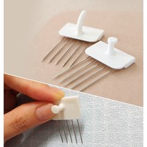 다용도 꼭꼬핀5p/못대신벽에거는핀/아이디어/벽지손상없이꽂는핀/걸이기구/액자/시계/모자/옷걸이/소품걸이