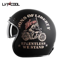 벙거지 할리데이비슨 TT&CO 하이바 클래식 레트로 할리 오토바이 헬멧 풀페이스 반모 크랭크 튼튼한 티티앤코 소두핏, XL, 쾌락기사