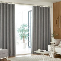 [모던하우스] 셀레나 암막커튼 140x235 2개세트 높이조절밴드형