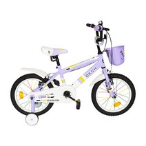 옐로우콘 어린이자전거 데크 16 18형 네발 유아 보조바퀴자전거, 데크(18인치 퍼플)