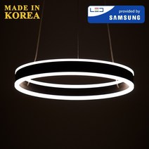 BDL 아테네 LED 펜던트조명, 블랙 600
