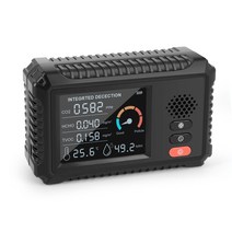 일산화탄소 경보기 캠핑용 경보감지기 5 in1 co2 meter sensor 다기능 co co2 tvoc 온도 습도 가스 감지기 홈 오피스 실내 공기 품질 모니터, 협력사