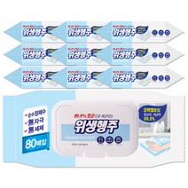 태광 위생행주 80매x10팩 일회용 리필 부직포 청소포, 800장
